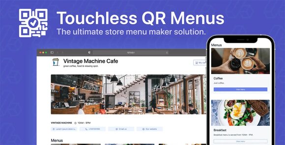 66qrmenu v36.0.0 Nulled - Touchless QR Code Menus PHP Script