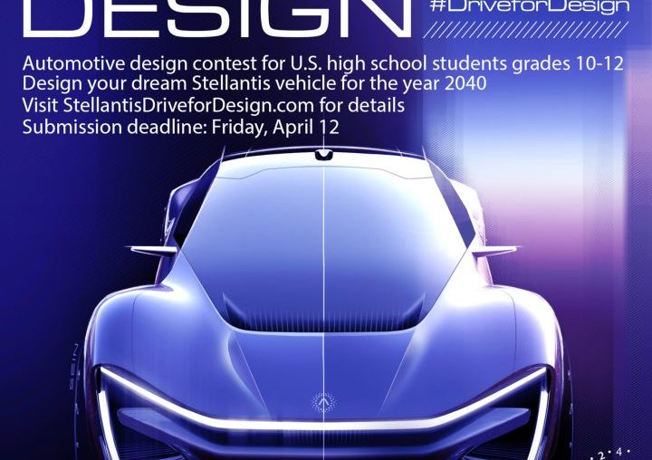 Stellantis Drive for Design Contest Poster