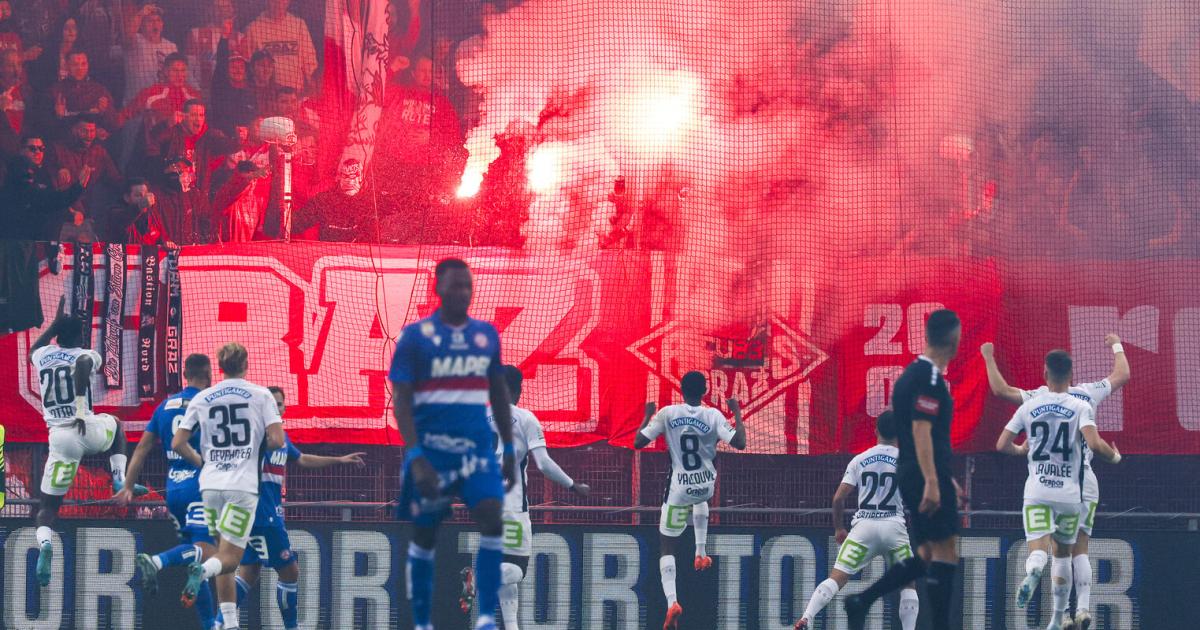 Sturm schlägt den GAK im 200. Derby