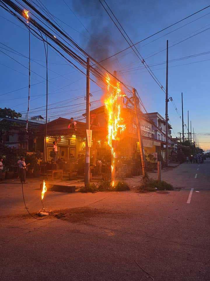 လှိုင်သာယာတွင် တစ်ရက်တည်း မီးလောင်မှု (၂) ကြိမ်ဖြစ်