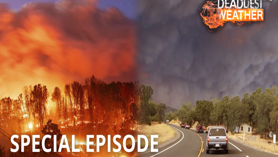 Amazing Earth: Massive wildfires consume a village in Northern San Francisco!