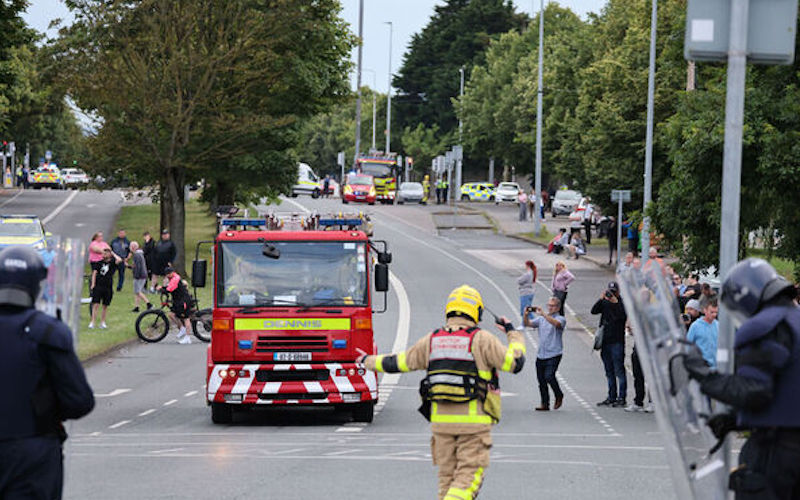 Coolock factory earmarked for asylum seekers suffers seventh fire since July