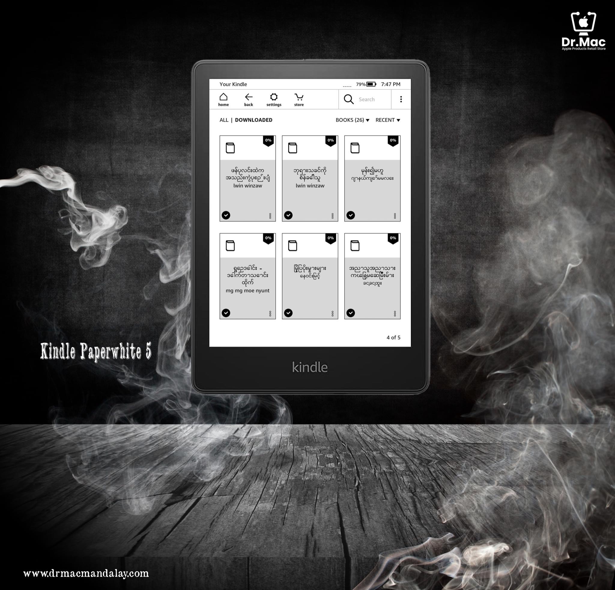 Kindle eBook Reader အကြောင်းသိကောင်း စရာ