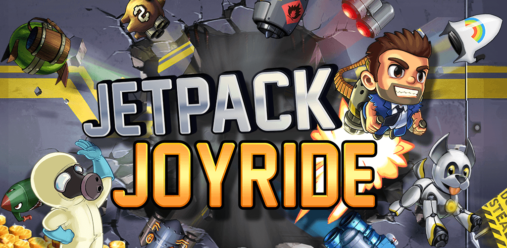 Jetpack Joyride v1.96.2 MOD APK (Unlimited Money, Mega Menu)