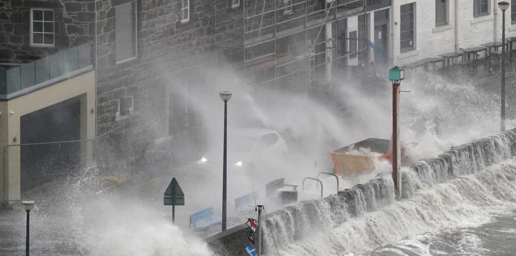 Gusts of 80mph could hit north-west Scotland as Storm Ashley arrives, forecasters have warned (Andrew Milligan/PA)