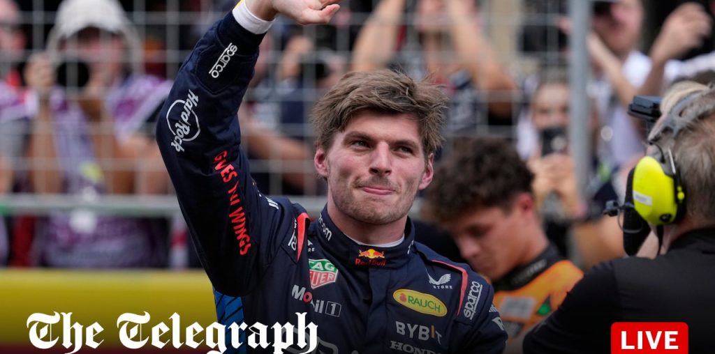 US F1 Grand Prix sprint race result: Max Verstappen wins, Lando Norris third