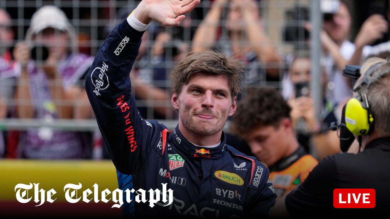 US F1 Grand Prix sprint race result: Max Verstappen wins, Lando Norris third