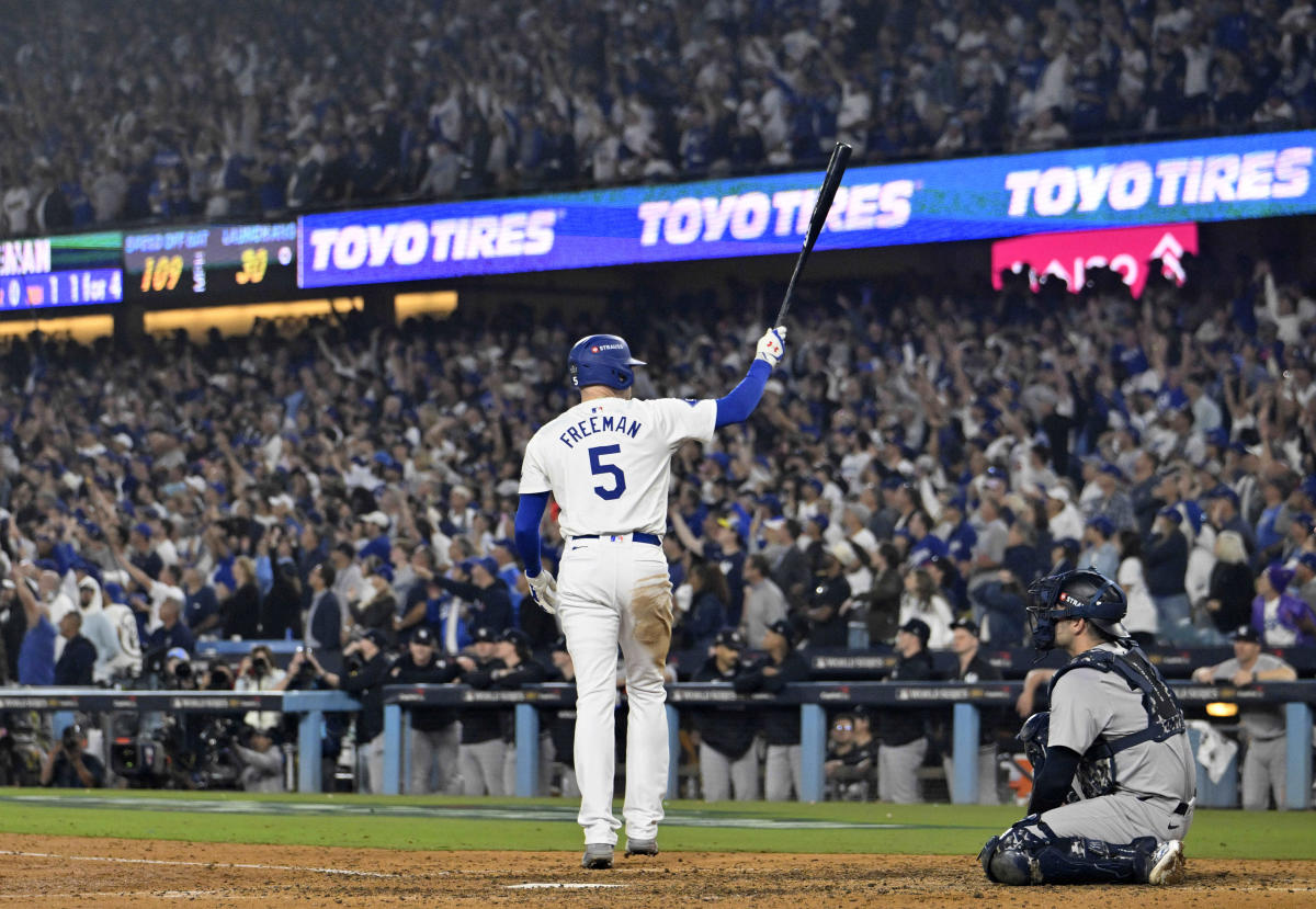 World Series 2024: Freddie Freeman turns Game 1 into instant classic with extra-innings, walk-off grand slam for Dodgers