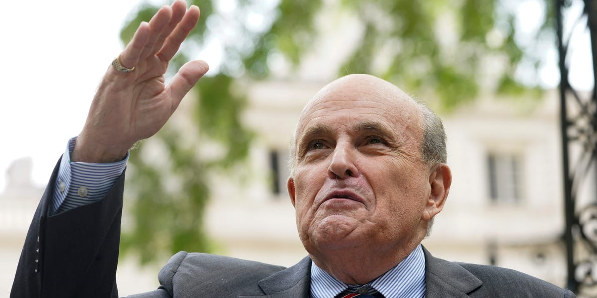 Rudy Giuliani says he’ll keep all of his personal belongings as part of mystery settlement with GA election workers